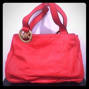 Michael Kors burnt orange bag